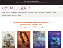 Tablet Screenshot of krystallageret.dk